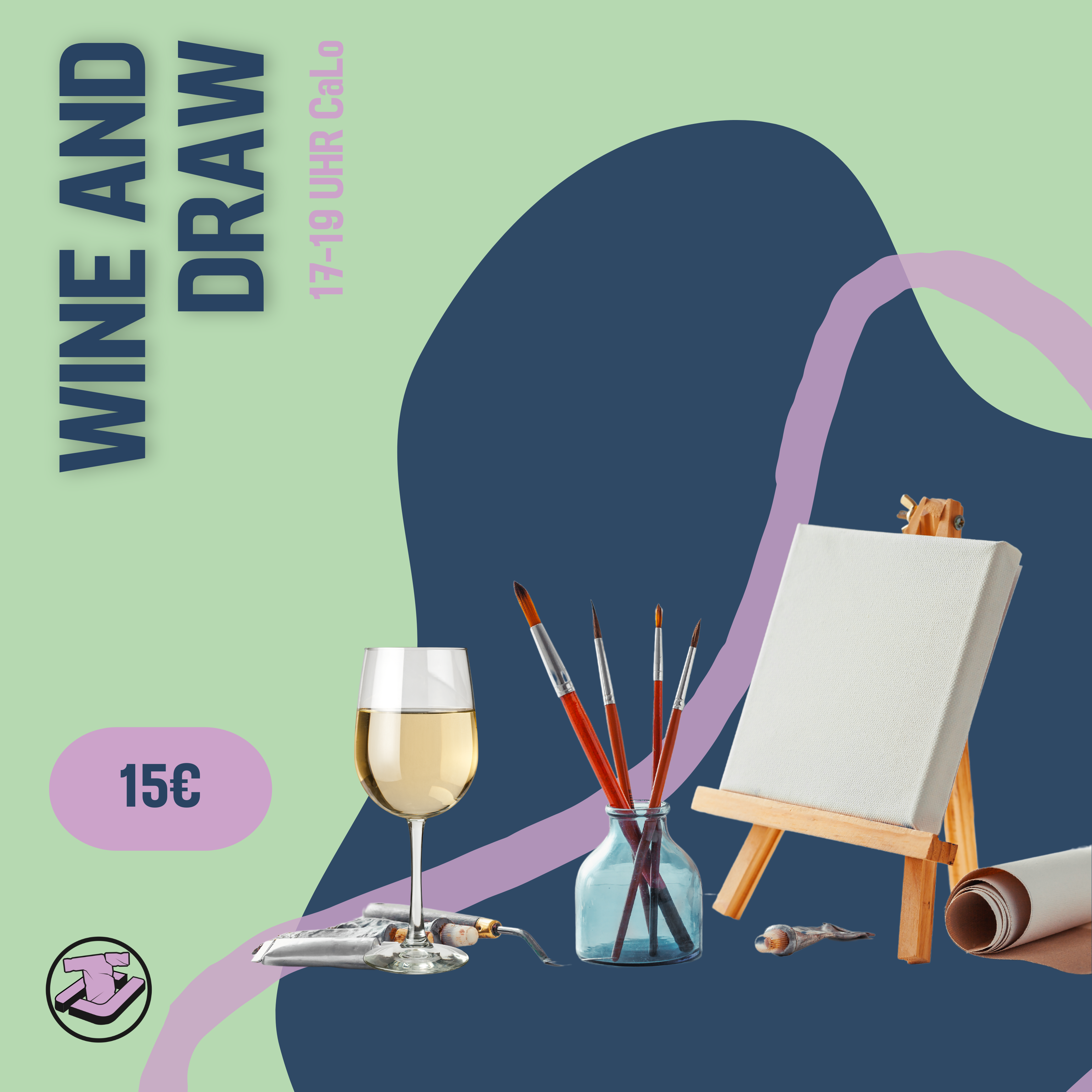 Wine & Draw